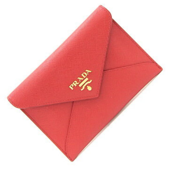 Prada Case red leather Wallet - Picture 1 of 8